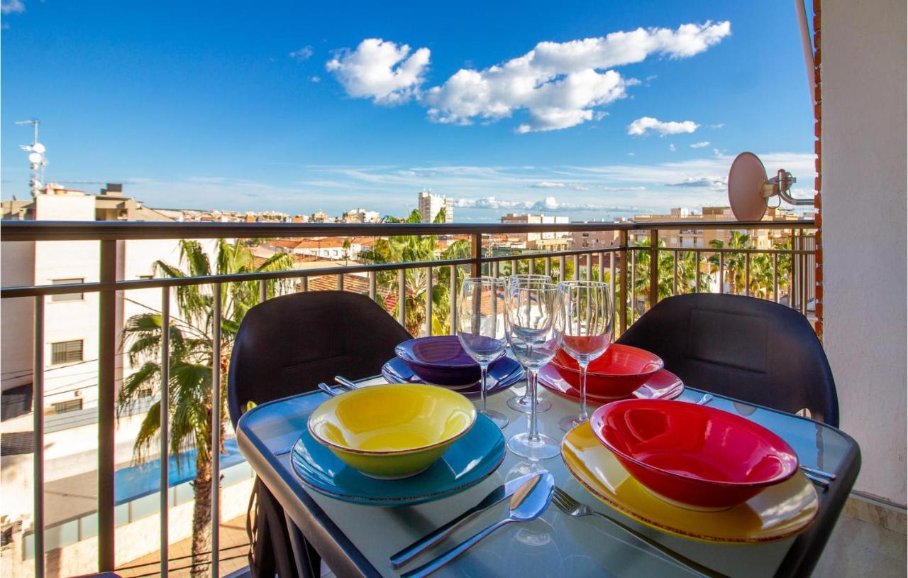 Nice Apartment In Santa Pola With House Sea View Eksteriør bilde